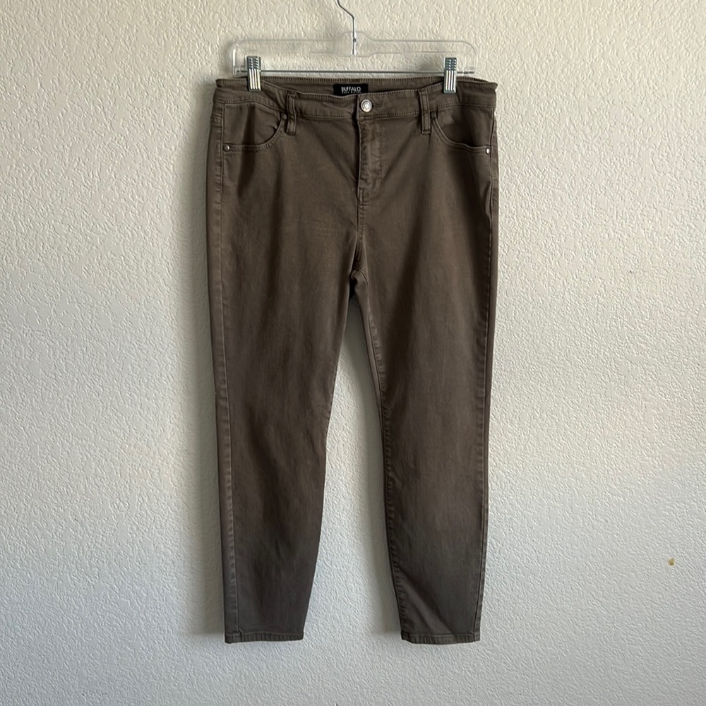 Buffalo Avalon Mid-Rise Soft Stretch Ankle Skinny Pant